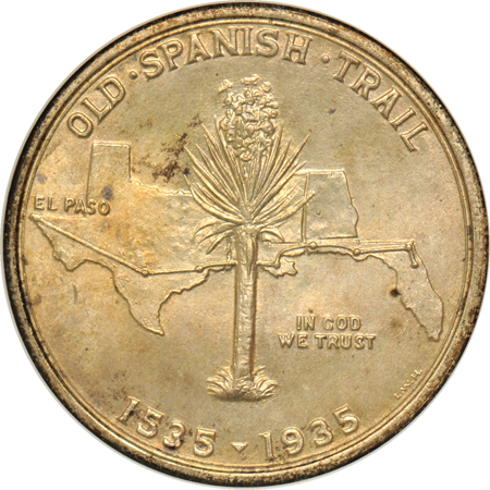 1935 Spanish Trail NGC MS-65.