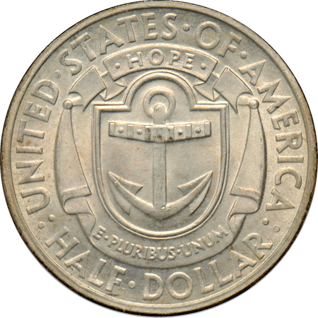 1936 P, D, S Rhode Island, all NGC MS-65.