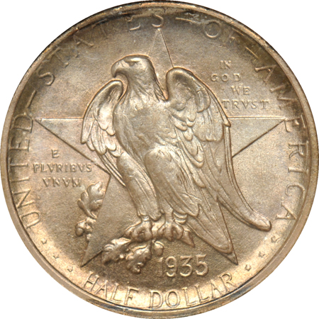 1935 P, D, S Texas, all NGC MS-66.