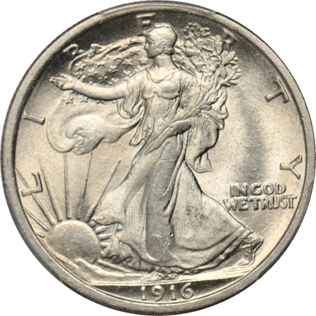 1916 PCGS MS-64+.