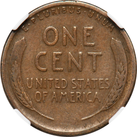 1922 STRONG REVERSE NGC VF-25.