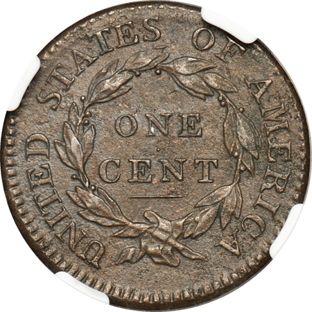 1814 Crosslet 4 (S-294). NGC AU details.