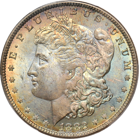 1882 PCGS MS-65+ CAC.