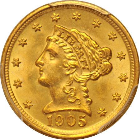 1905 PCGS MS-64+.