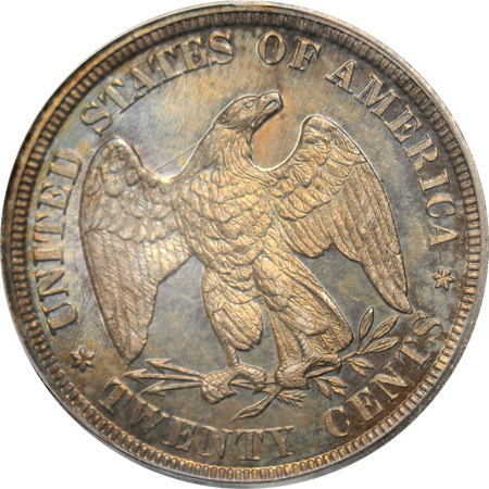 1876 PCGS PF-63.