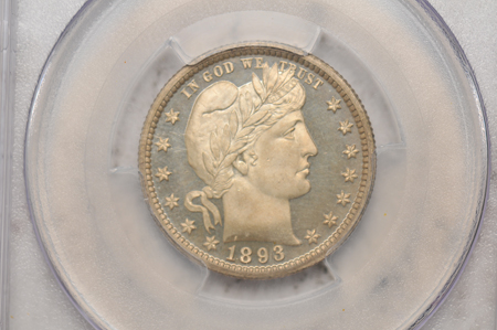 1893 PCGS PF-66DCAM.