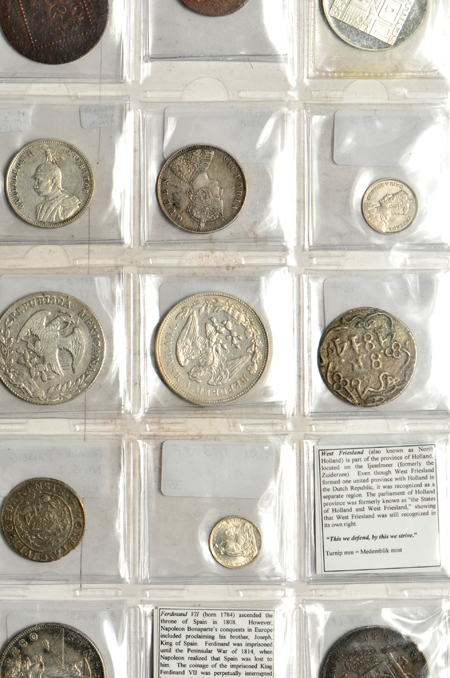World Coins- Group of twenty mixed World coins.