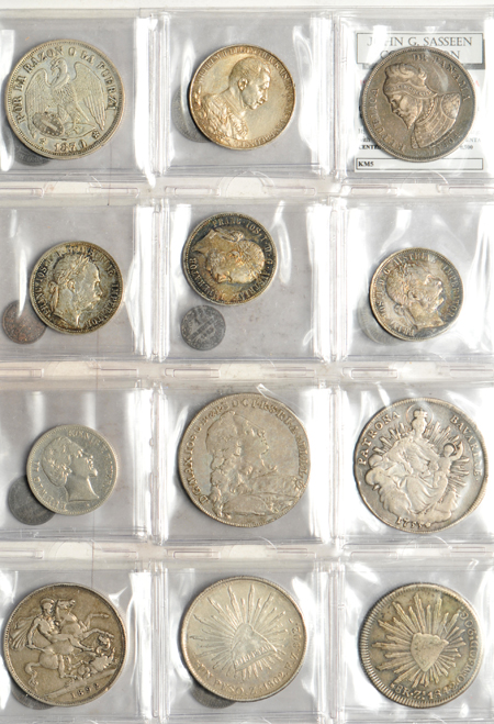 World Coins - Forty World coins.