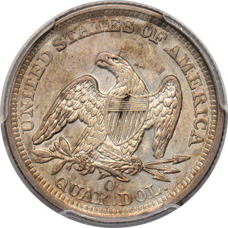 1858-O PCGS AU-55.