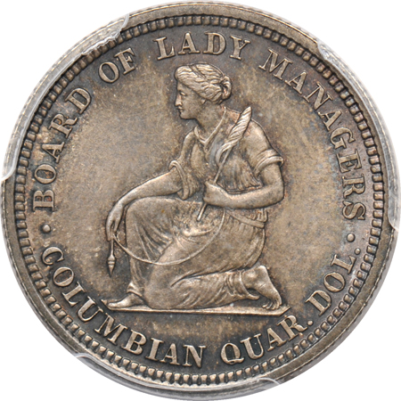 1893 Isabella Quarter PCGS MS-65.