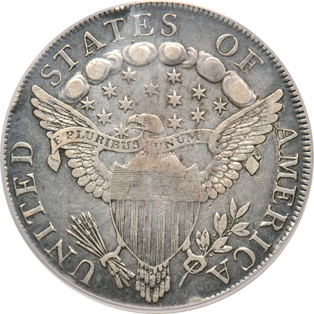 1798 Large Eagle (B-6, BB-96) PCGS VF-35.