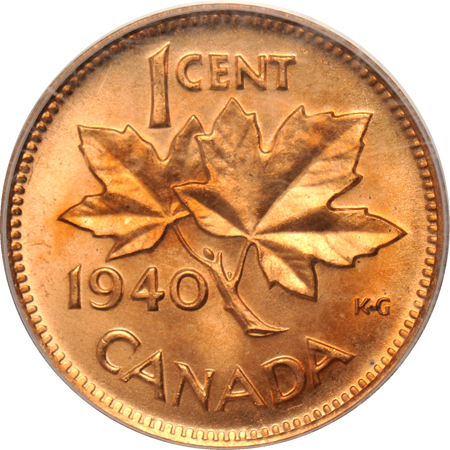 Canada - Eleven modern coins certified by PCGS.