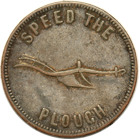 Canada - Prince Edward Island 1871 Specimen cent, and a circa 1860 token.