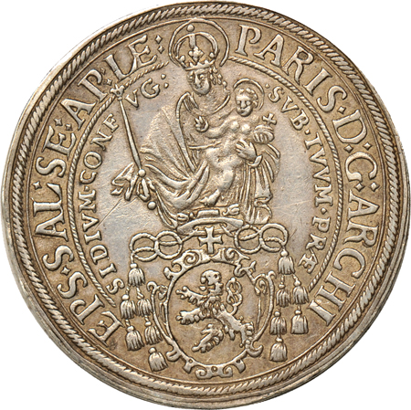 Austria - Salzburg 1624 thaler XF.