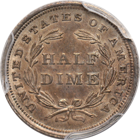 1837 No Stars, Small Date. PCGS AU-58.