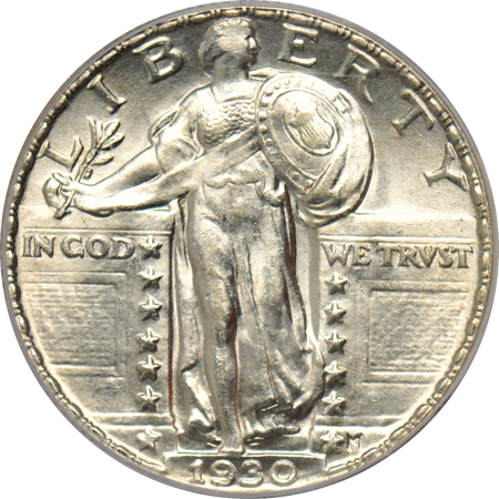 1917 Type 2, and a 1930, both PCGS MS-64.