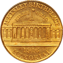 1916 McKinley. PCGS MS-66 CAC.