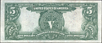 1899 $5 XF.