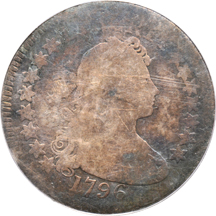 1796 (B-2) PCGS Fair-2