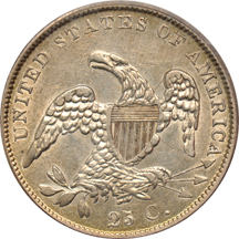 1838 (B-1) PCGS AU-50.