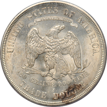 1875-S PCGS MS-64.