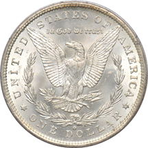 1890-O PCGS MS-65 (rattler) CAC.