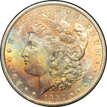 1882-CC GSA NGC MS-65.