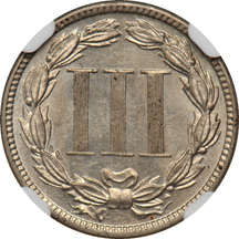 1884 NGC MS-61.