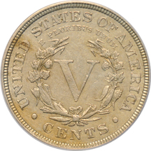 1885 PCGS AU-50.