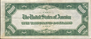 1928 $1,000 Richmond VF.