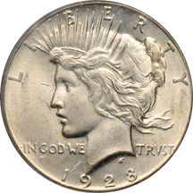 1928 PCGS MS-64.