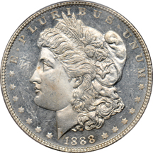 1888 PCGS MS-65DMPL.