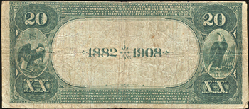 1882 $20 Cumby, TX Charter# 5719 Date Back. F.