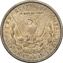 Five better Morgan dollars.