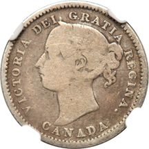 Canada - 1889 10-Cent NGC G-6.