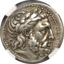 Ancient - Macedonia - Philip II Silver Tetradrachm (359-336 BC) NGC VF.