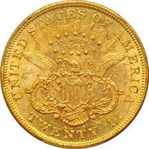 1872 PCGS MS-60.