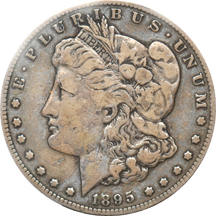 1895-S PCGS F-12.