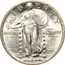 1923 PCGS MS-64.