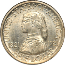 1921 Missouri NGC MS-65.