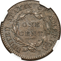 1814 Crosslet 4 (S-294). NGC AU details.