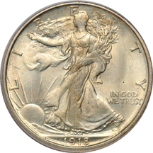 1918-S PCGS MS-64.