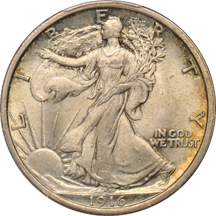 1916 PCGS MS-65.