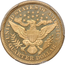 1893 PCGS PF-66DCAM.