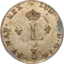 French Colonial - 1764-A sou marque, PCGS MS-63.