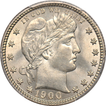 1900 PCGS MS-64.