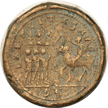 Ancient - Rome - Postumus Possible AE medallion.