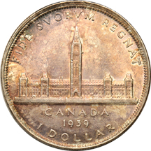 Canada - Ten Canadian coins, plus two bonus U.S. half-dollars.
