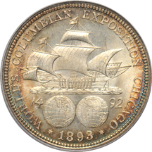 1893 Columbian PCGS MS-65.