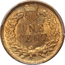 1909-S PCGS MS-65RB(shield).